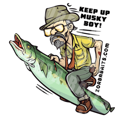 Sticker - Musky Rider